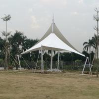 PVDF architectural landscape membrane structure umbrella canopy