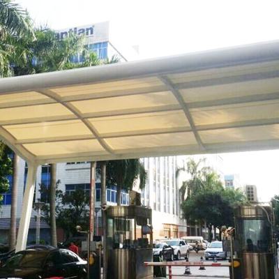 Park Entrance-Exit Steel Membrane Structure Awning